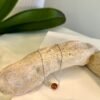 κίτρινος αχάτης με ασημένια αλυσίδα