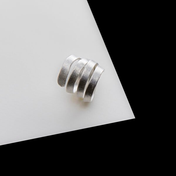 spira ring χειροποίητο ασημένιο 925 δαχτυλίδι