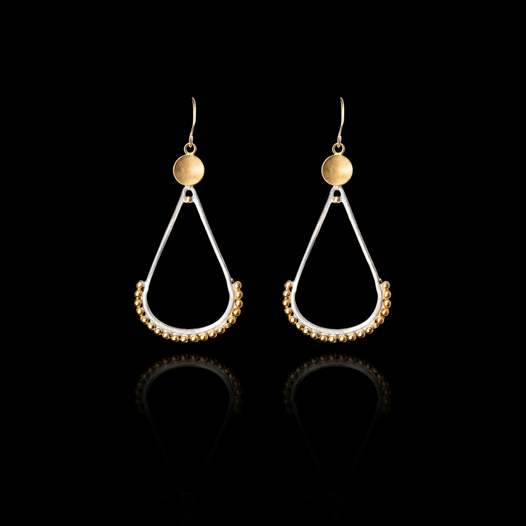 dream χειροποίητα ασημένια σκουλαρίκια