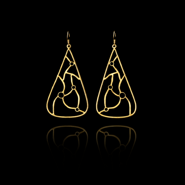 join ασημένια χειροποίητα σκουλαρίκια