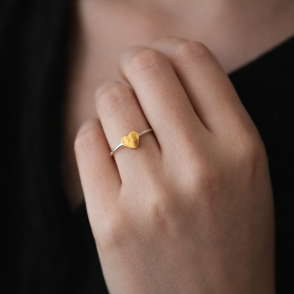 noor Χειροποίητο Ασημένιο 925 Δαχτυλίδι - Image 4