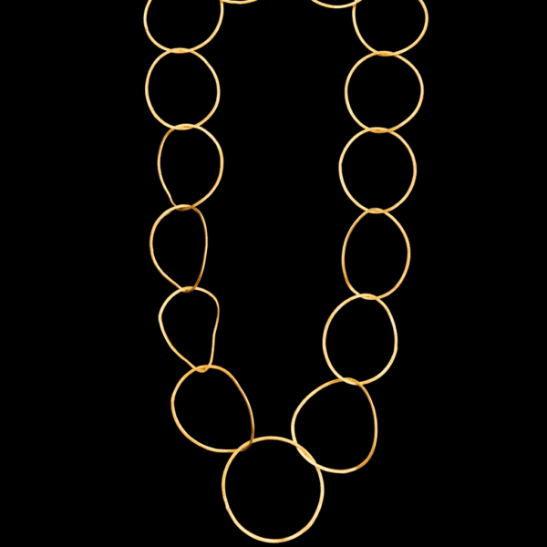 philocaly χειροποίητη ασημένια αλυσίδα με επιχρύσωση