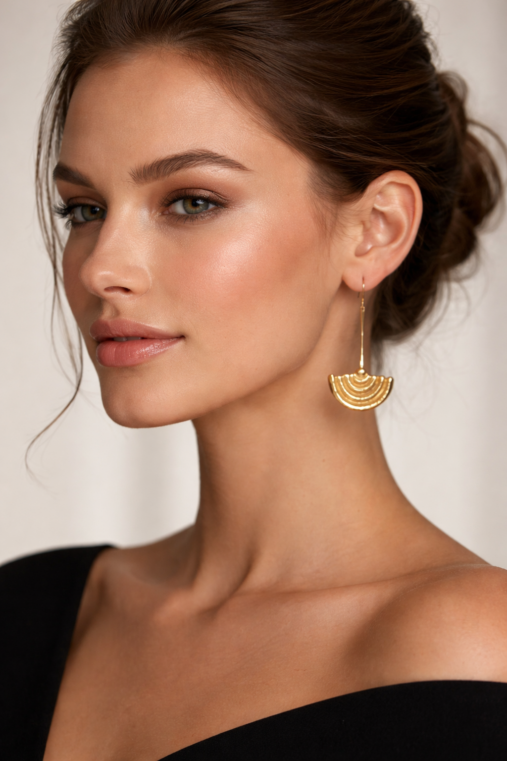 Tresure Χειροποίητα Ασημένια Σκουλαρίκια με Επιχρύσωση - Image 2