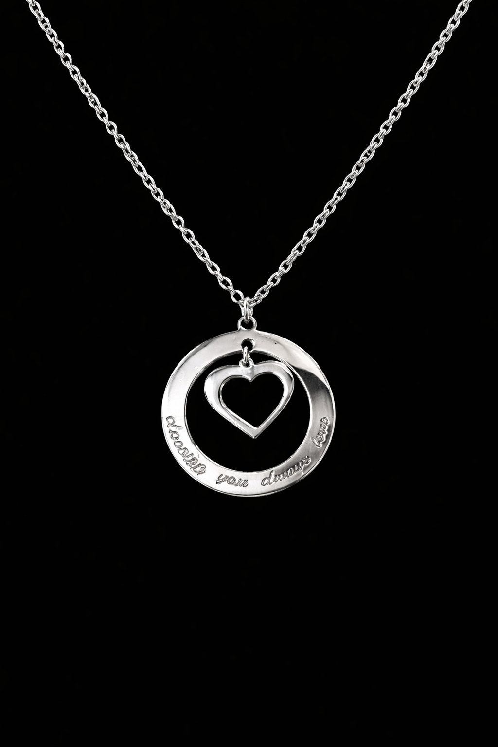 Ασημένιο Μενταγιόν “Choosing You, Always Love”