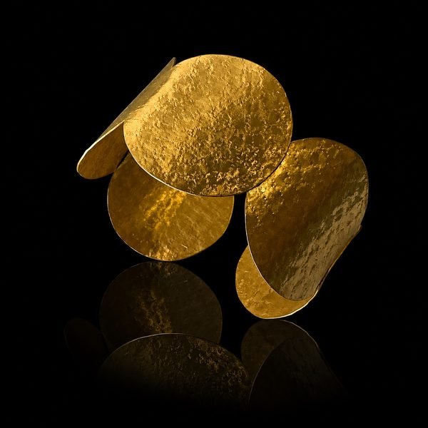Aurelia Cuff - Statement Βραχιόλι με επιχρύσωση 24k