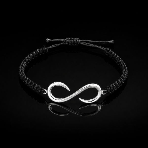 Infinity Flow – Βραχιόλι Από Ασήμι 925 Με Το Σύμβολο Του Απείρου